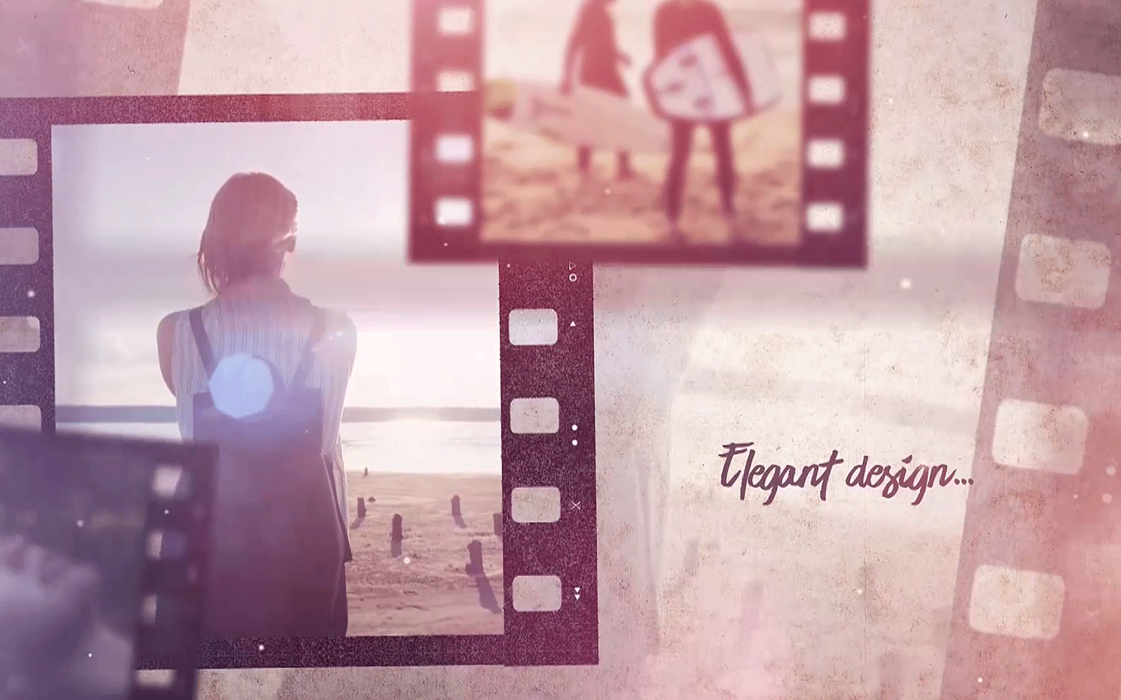 Film Strip Memories Premiere Pro Template