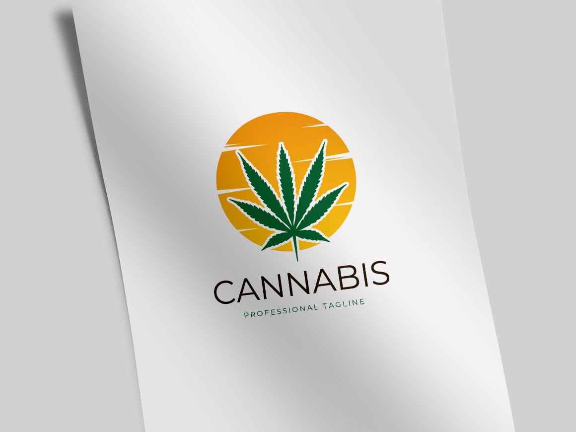 Template #113898 Cannabis Cannabis Webdesign Template - Logo template Preview