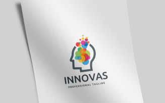 Innovation Human Logo Template