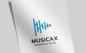 Musicax Logo Template