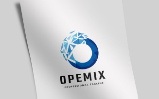 Opemix Letter O Logo Template