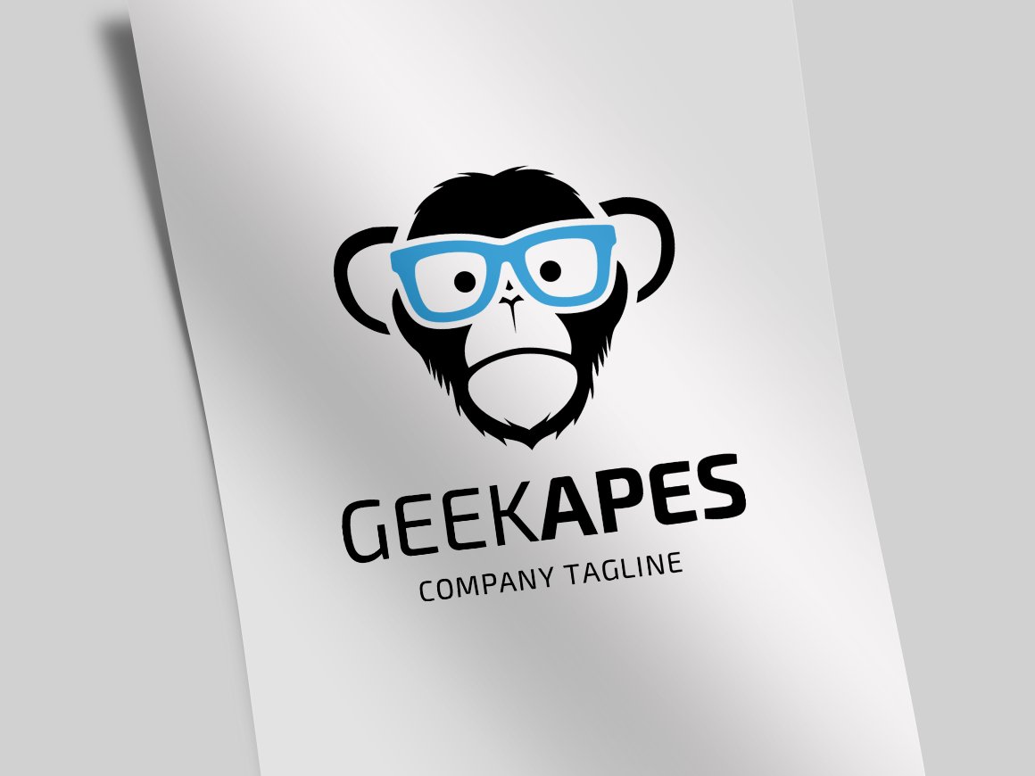 Template #113910 Logo Ape Webdesign Template - Logo template Preview