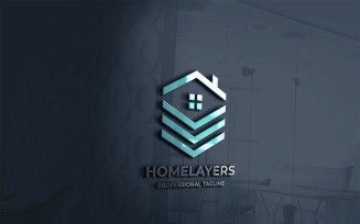 Home Layers Logo Template