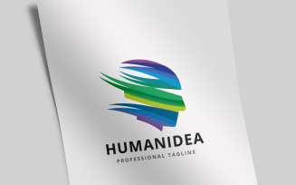 Human Idea Logo Template