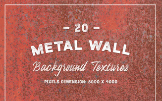 20 Original Metal Wall Textures Background
