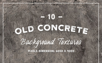 10 Original Old Concrete Textures Background