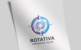 Rotativa Circles Logo Template
