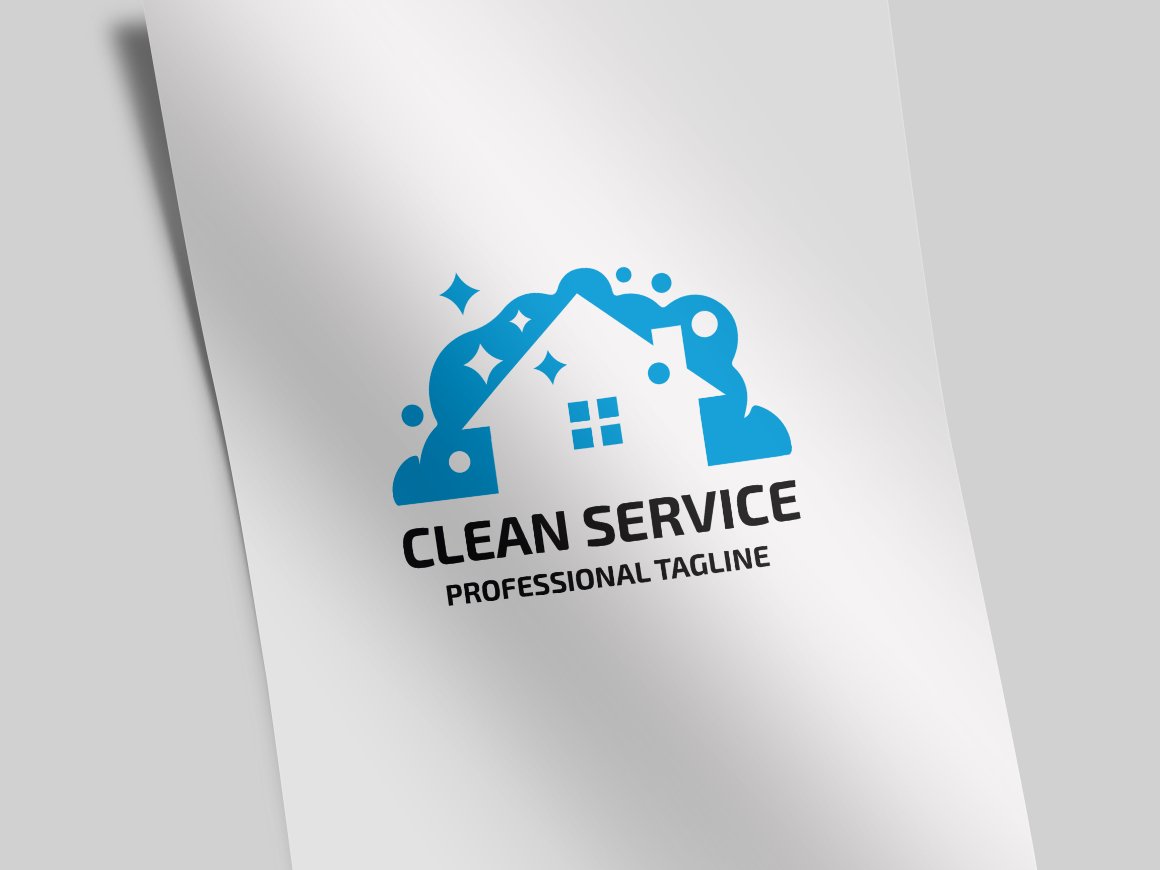 Template #114082 Clean Cleaning Webdesign Template - Logo template Preview