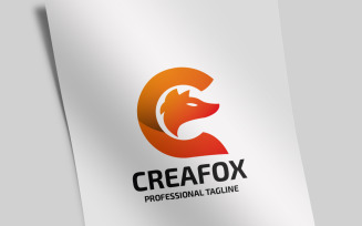Creative Fox Letter C Logo Template