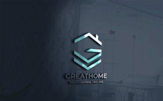 Great Home Letter G Logo Template