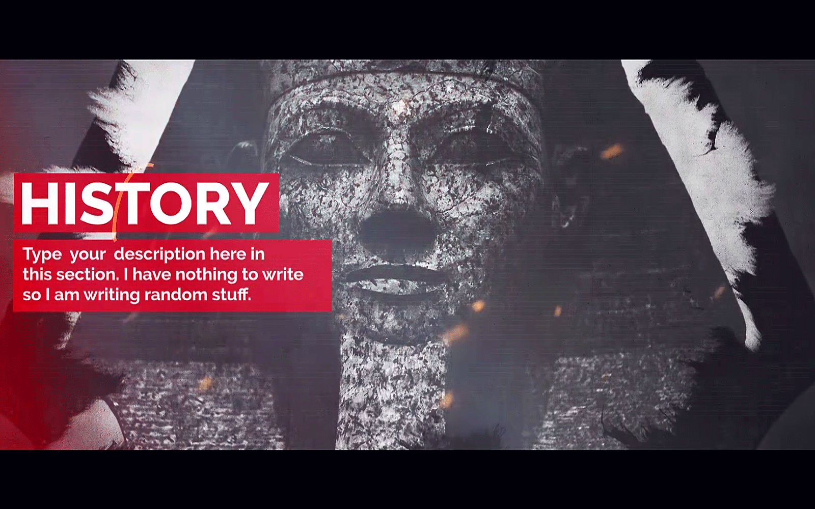 History Premiere Pro Template