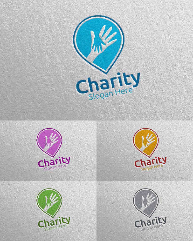 Kit Graphique #114161 Charity Logo Divers Modles Web - Logo template Preview