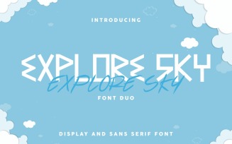 Explore Sky Font