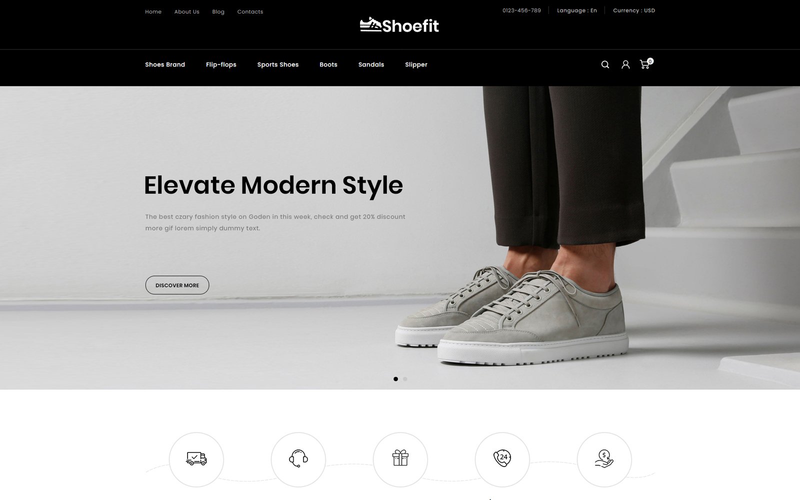 Shoefit - Shoes and Fashion Accessories Store Tema PrestaShop №114155