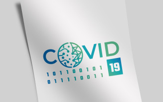 Corona virus - Covid19 Logo Template