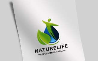 Nature Life Logo Template