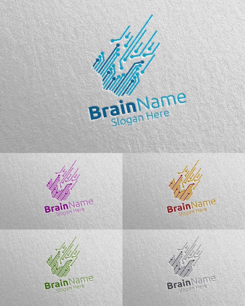 Template #114443 Logo Data Webdesign Template - Logo template Preview