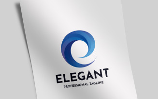Elegance Letter E Logo Template
