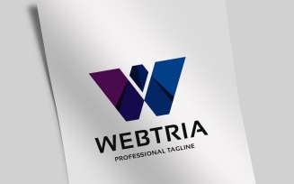 Webtria Letter W Logo Template