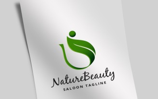 Nature Beauty Logo Template