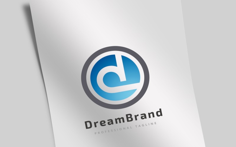 Dream Brand Letter D Logo Template
