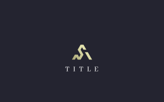 Geometrical AS Logo Template