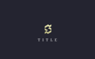 Geometrical S Logo Template