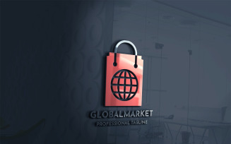 Global Market Logo Template