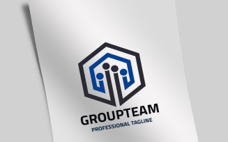 Group Team Logo Template