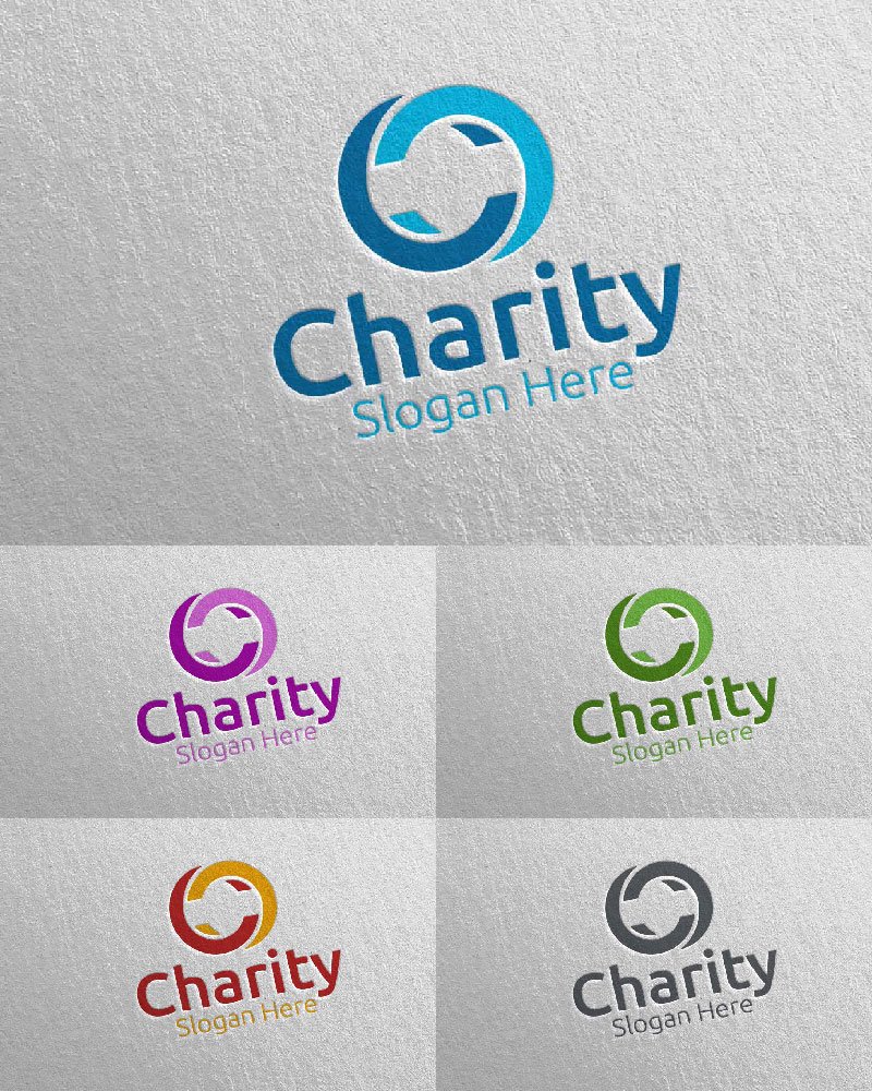 Kit Graphique #114827 Charity Logo Divers Modles Web - Logo template Preview