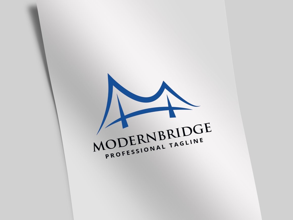 Template #114848 Blue Bridge Webdesign Template - Logo template Preview