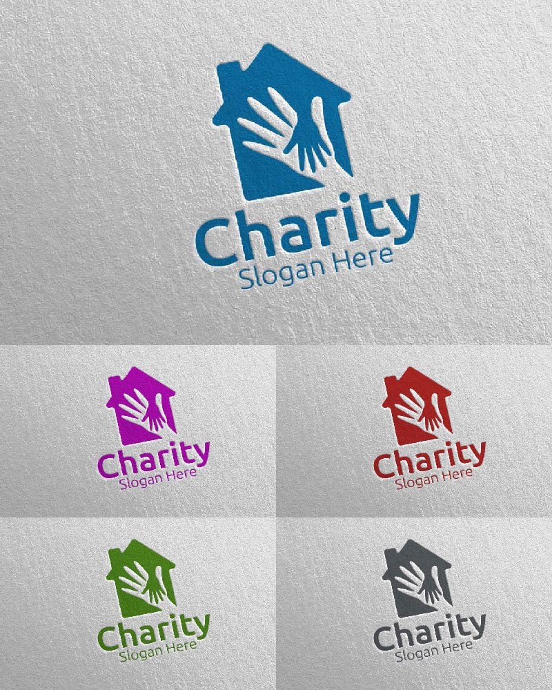 Kit Graphique #114892 Charity Logo Divers Modles Web - Logo template Preview