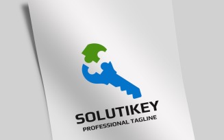 Solution Key Logo Template