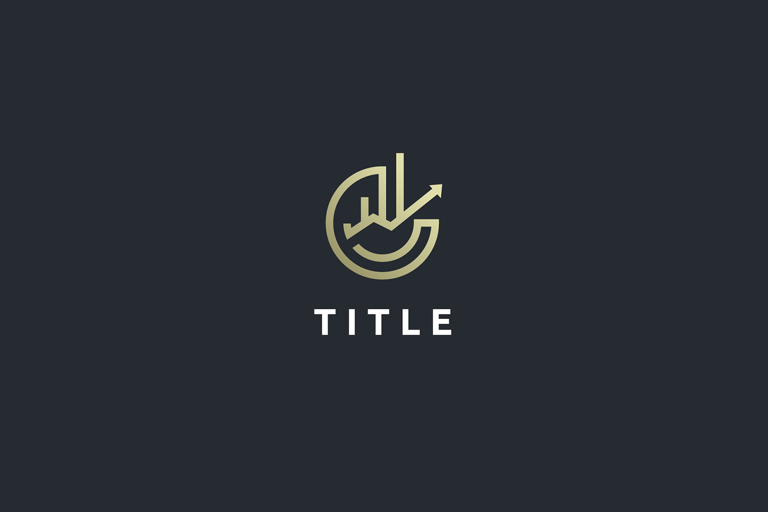 Template #114920 Finance Gold Webdesign Template - Logo template Preview