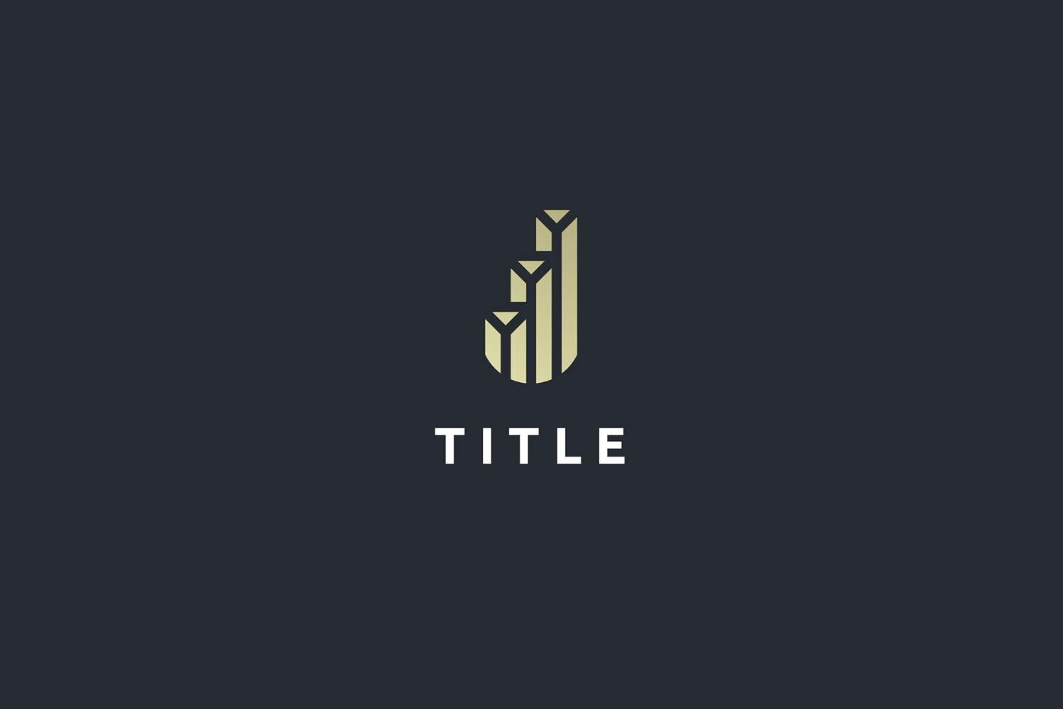 Template #114924 Finance Gold Webdesign Template - Logo template Preview