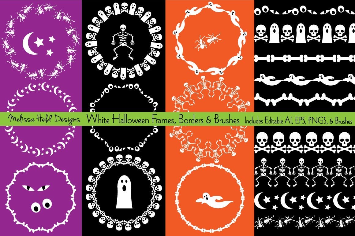 Kit Graphique #115045 Ghosts Skeleton Divers Modles Web - Logo template Preview