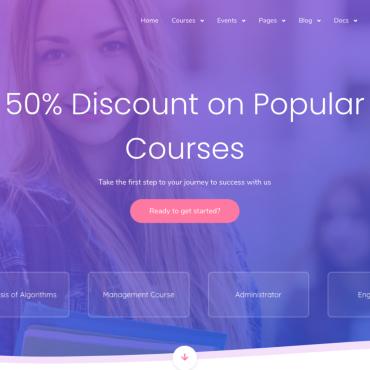 Distant Learning WordPress Themes 115072