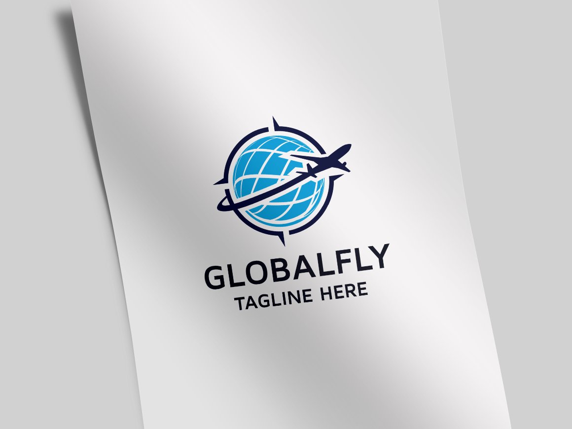 Template #115114 Airplane Airport Webdesign Template - Logo template Preview