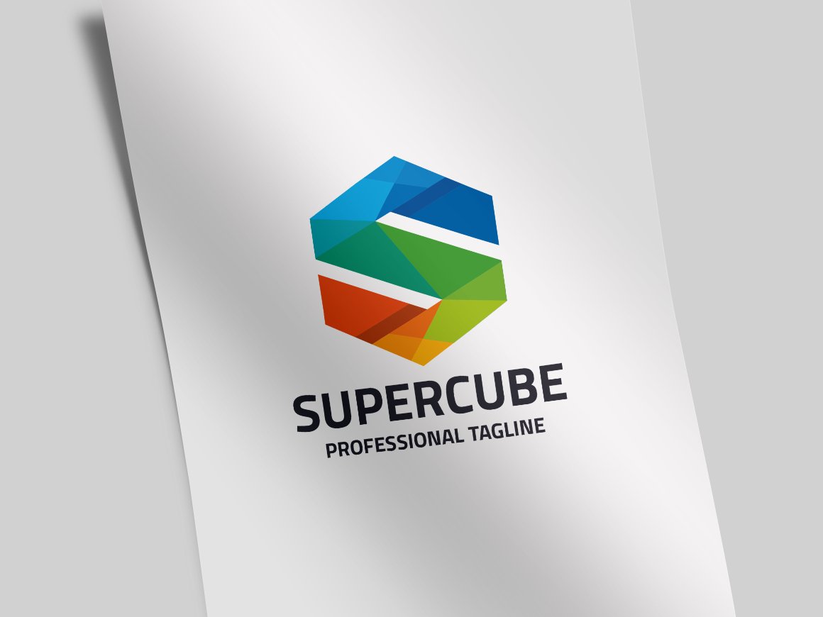 Template #115115 Colorful Cube Webdesign Template - Logo template Preview