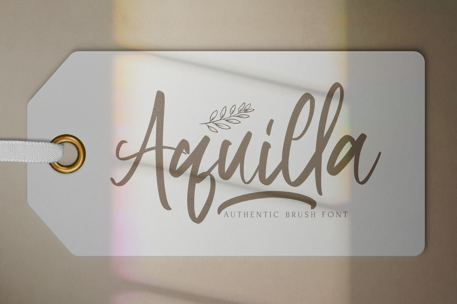 Aquilla - Brush Cursive Font