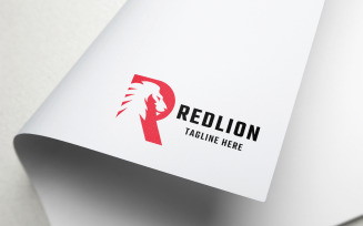 Red Lion Logo Template