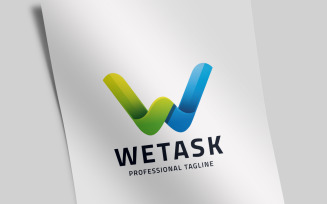 We Task Logo Template