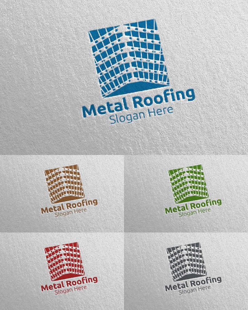 Kit Graphique #115239 Metal Toiture Divers Modles Web - Logo template Preview