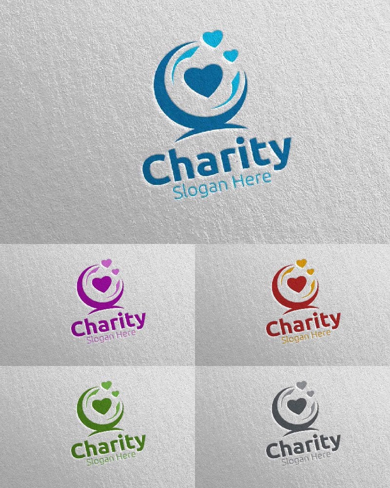 Kit Graphique #115258 Charity Logo Divers Modles Web - Logo template Preview