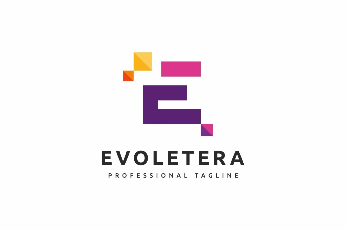 Template #115260 Lettere Logoecommerceevolutionexpertexpertiseextremegaminghexagon Webdesign Template - Logo template Preview