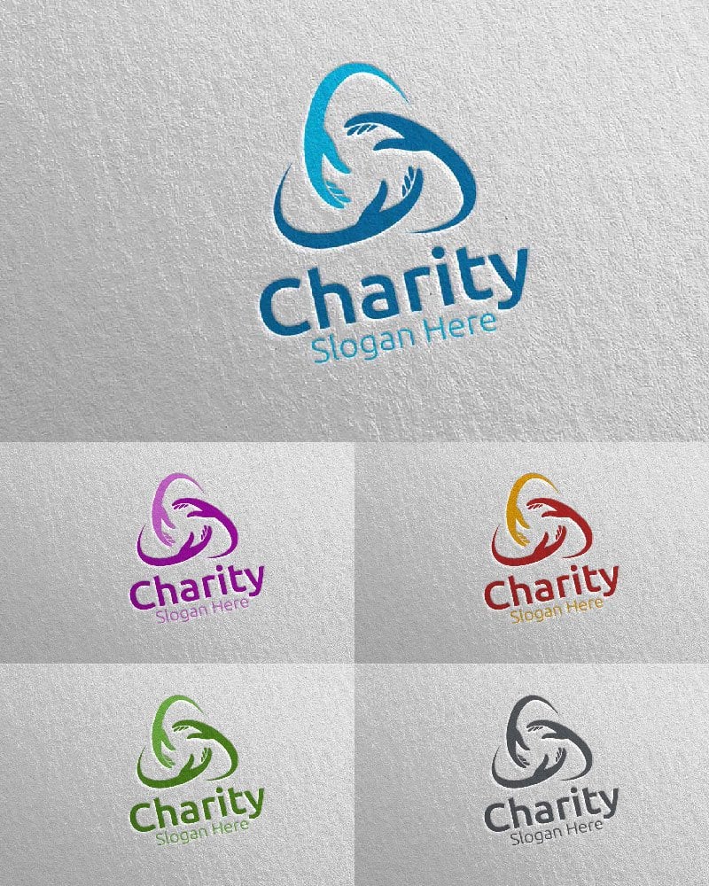Kit Graphique #115281 Charity Logo Divers Modles Web - Logo template Preview
