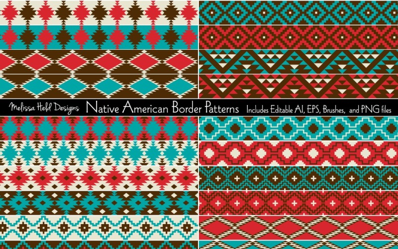 Native American Border Pattern