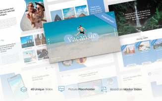 Vacansie – Travel Agency PowerPoint template