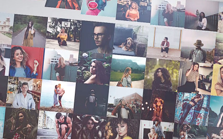 Photo Grid Revealer Final Cut Pro Template