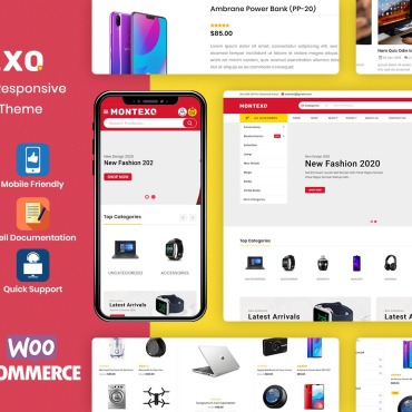 Multipurpose Shopping WooCommerce Themes 115413